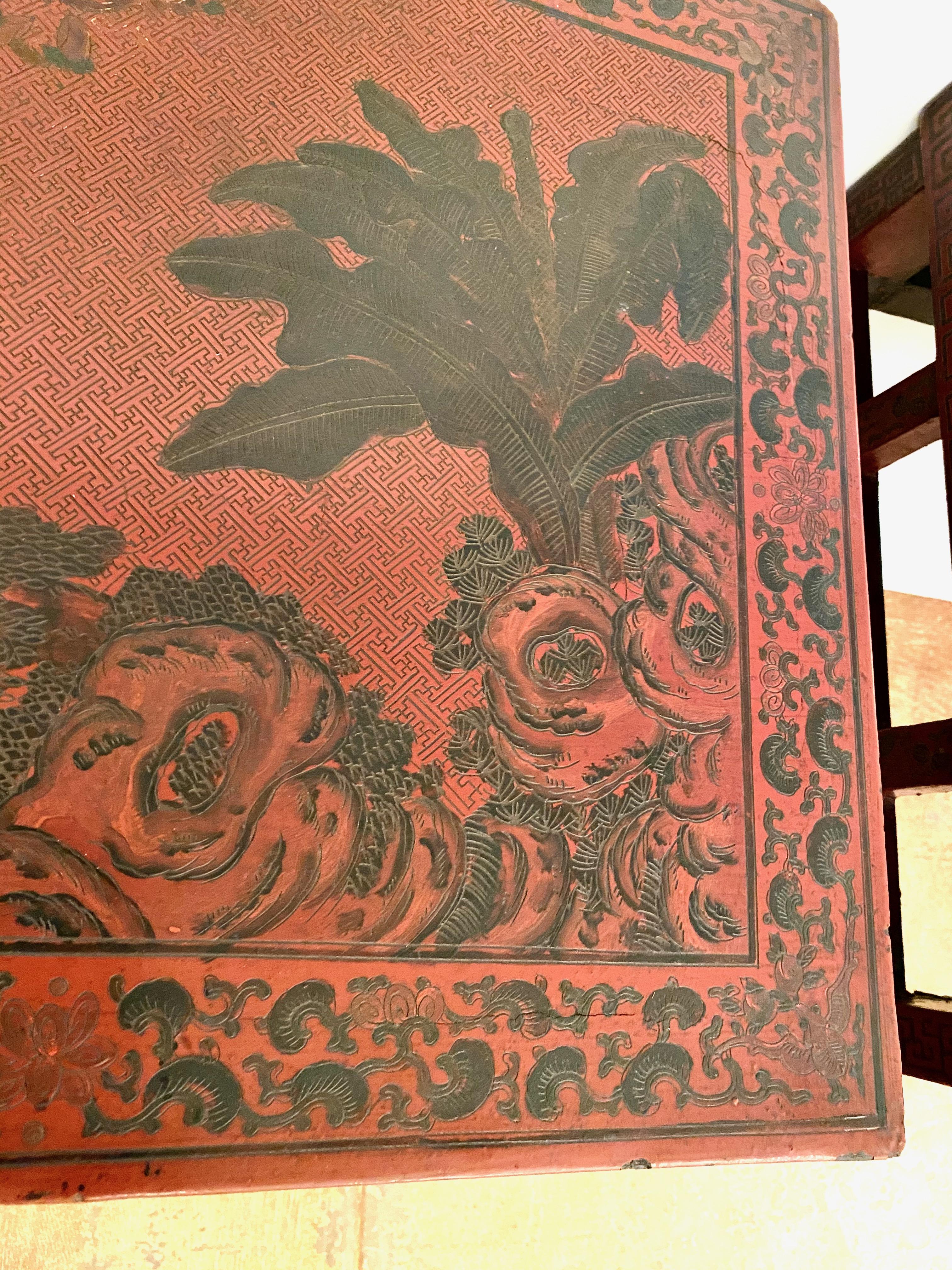 Tables d'autel chinoises, XIXe siècle Laque en vente 3