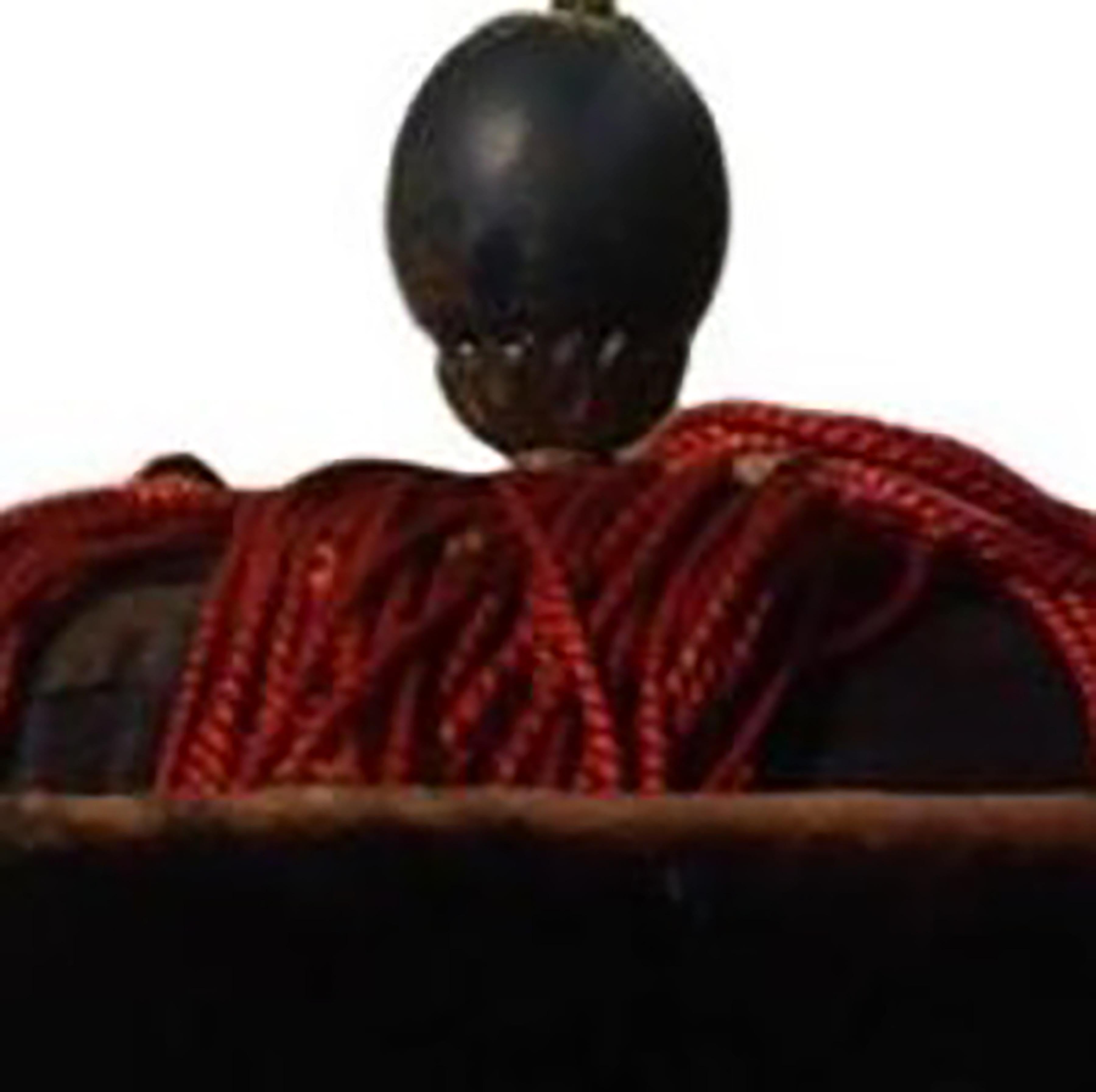 Chapeau d'hiver d'officier de la Cour chinoise du XIXe siècle Bon état - En vente à Dallas, TX