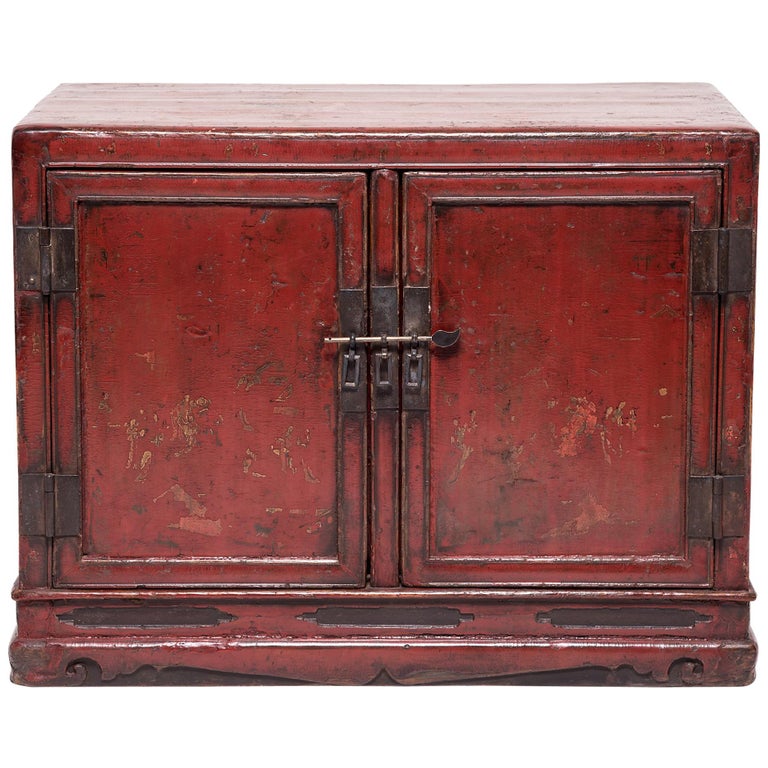 19th Century Chinese Daqi Door Cabinet For Sale at 1stdibs