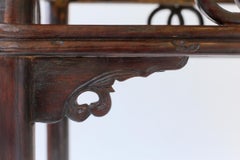 19th century Chinese Dark Hardwood Console table