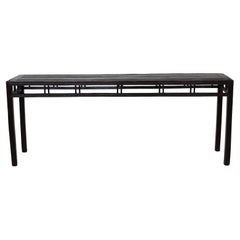 19th century Chinese Dark Wood Console/Altar Table