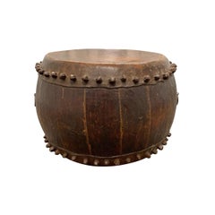 19th Century Chinese Drum Table