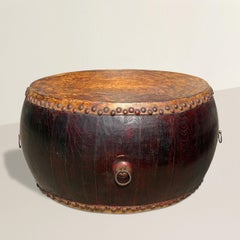 19th Century Chinese Drum Table