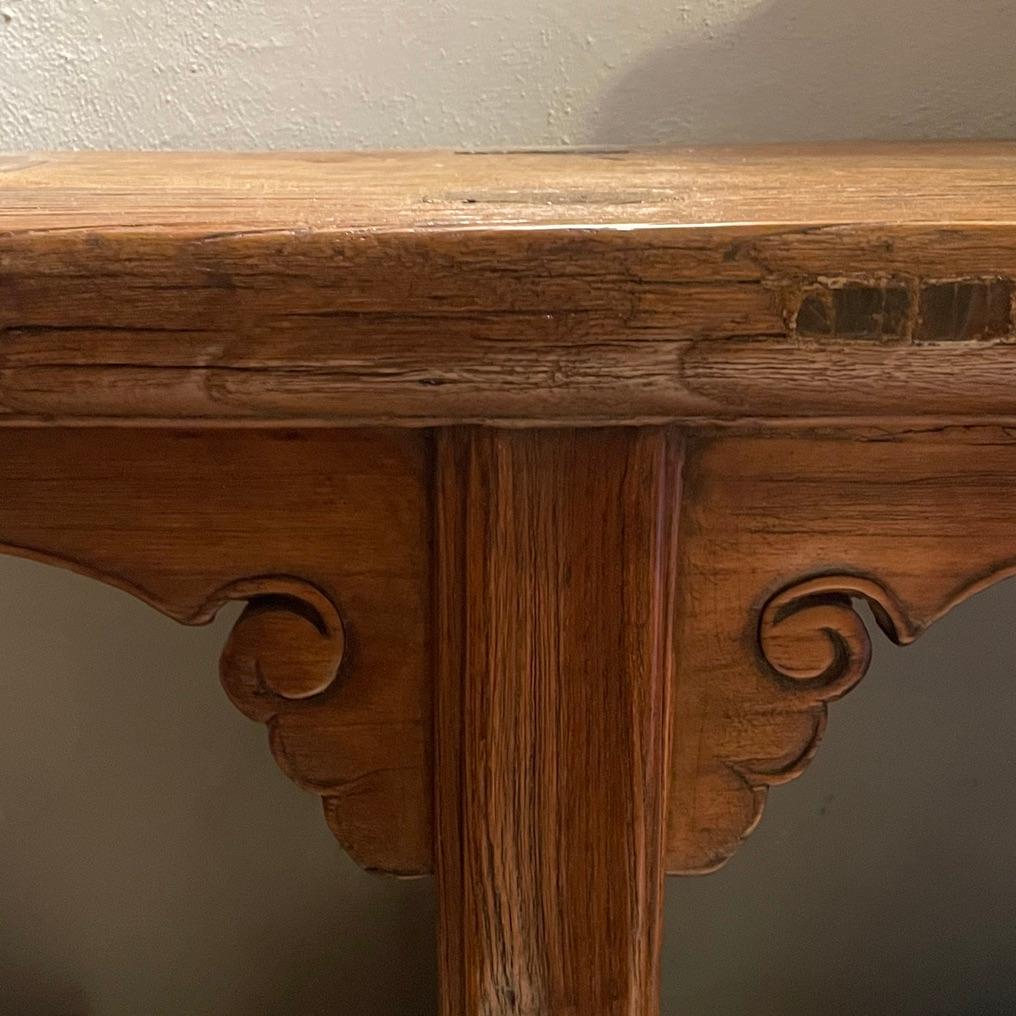 19th Century Chinese Elm Altar Table For Sale 1