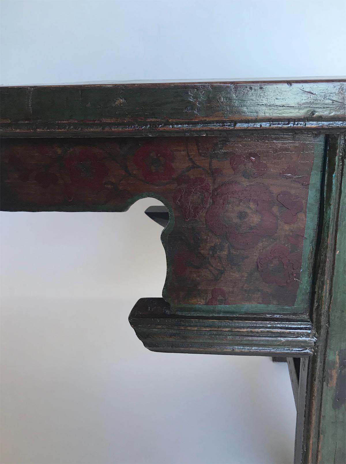19th Century Chinese Elm Bench For Sale 2