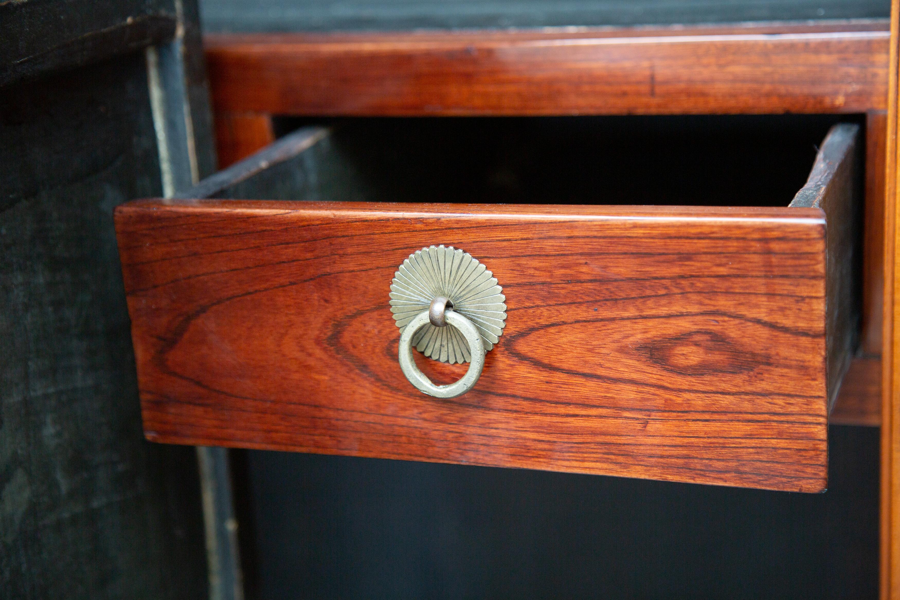 Chinese Export 19th Century Chinese Elm Cabinet