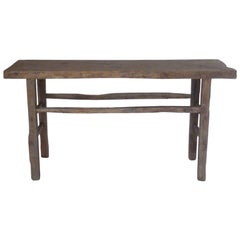 19th Century Chinese Elm Console