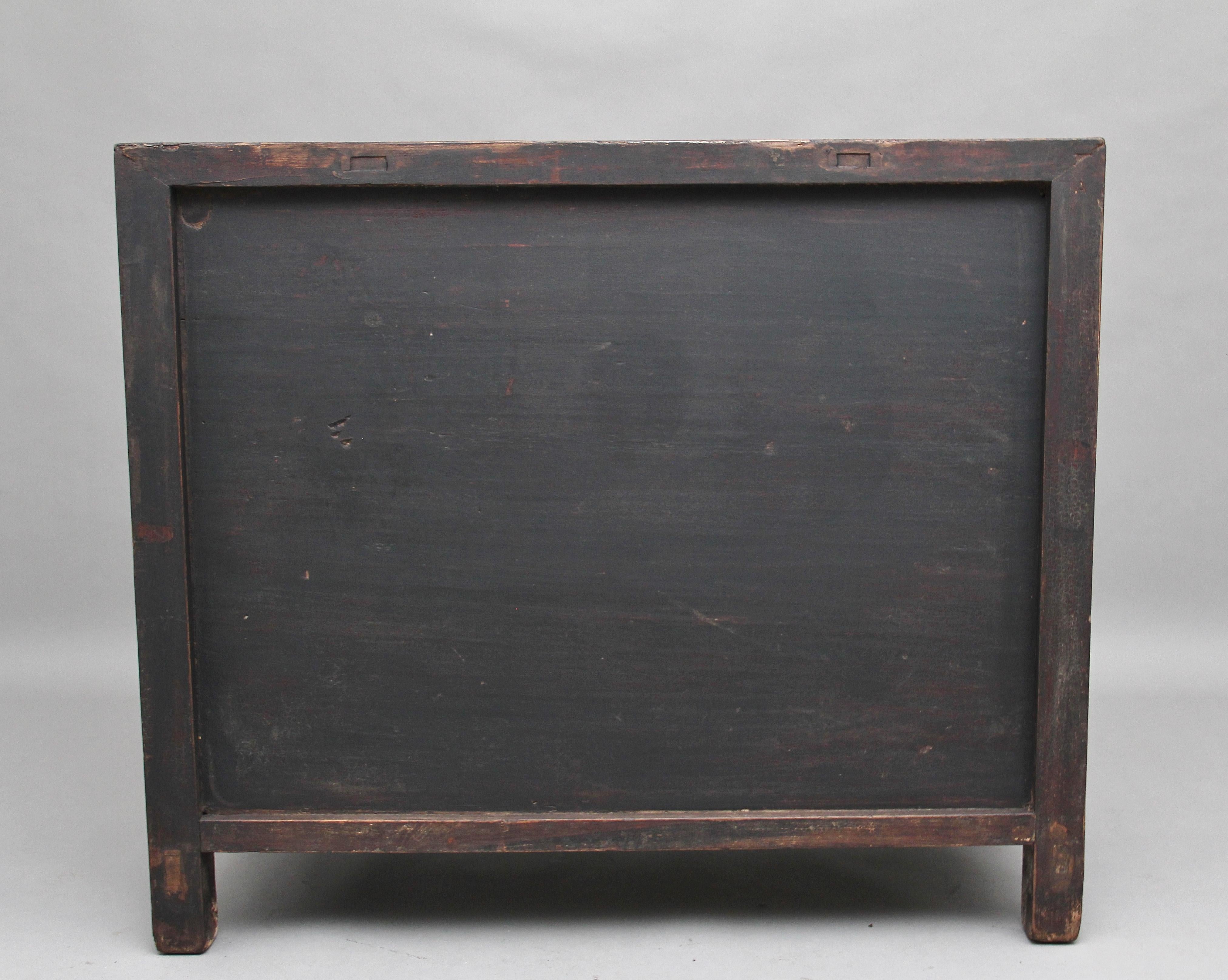 19th Century Chinese Elm Dresser 1