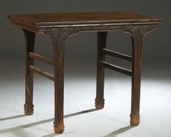 19th Century Chinese Elm Wood Wine Table