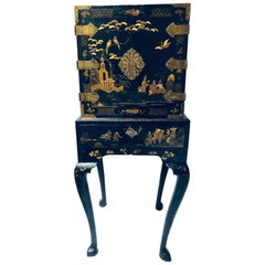 19th Century Chinese Export Cabinet On Stand