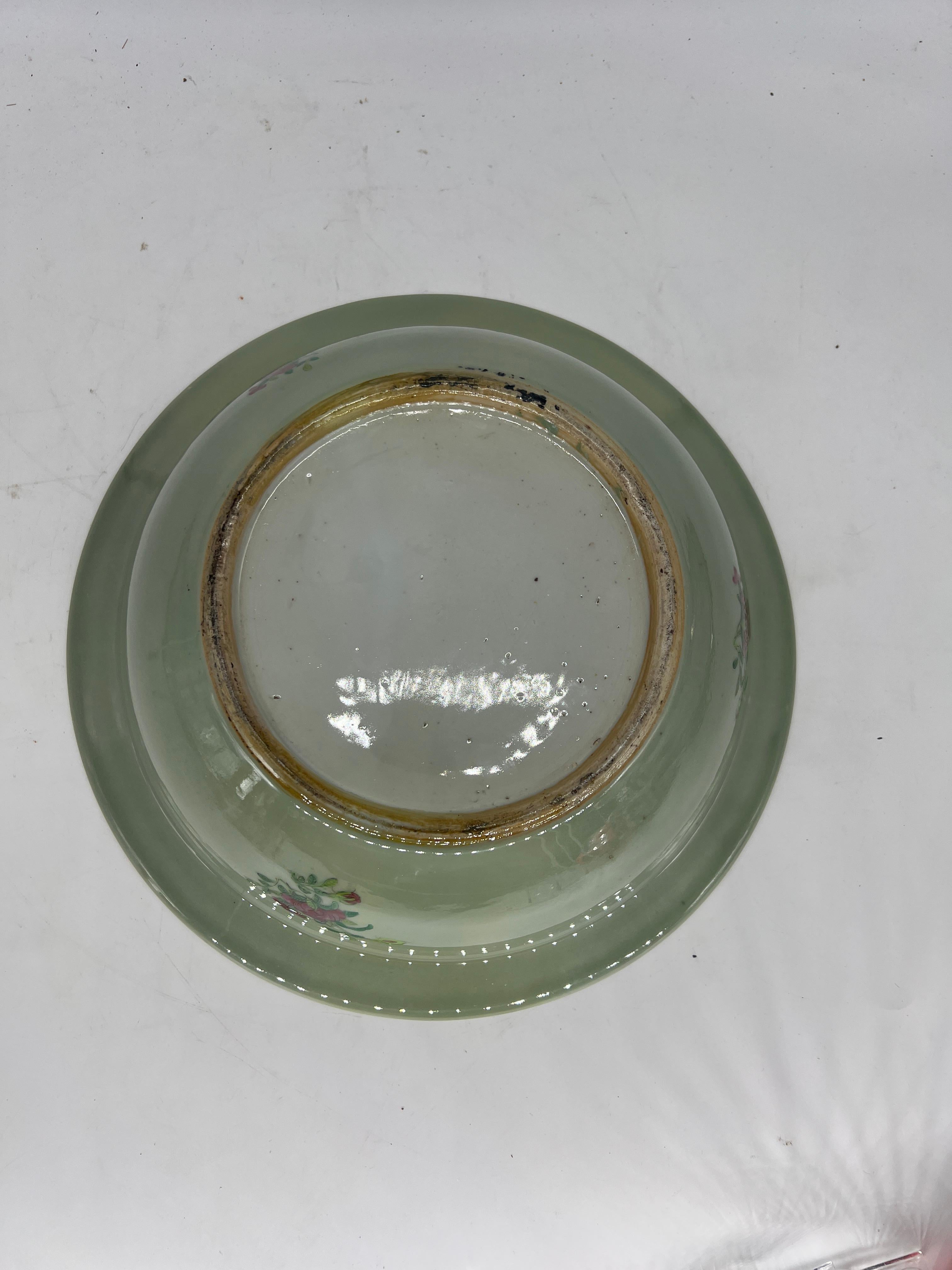 19th Century, Chinese Export Famille Rose Medallion Centerpiece Bowl 15.75