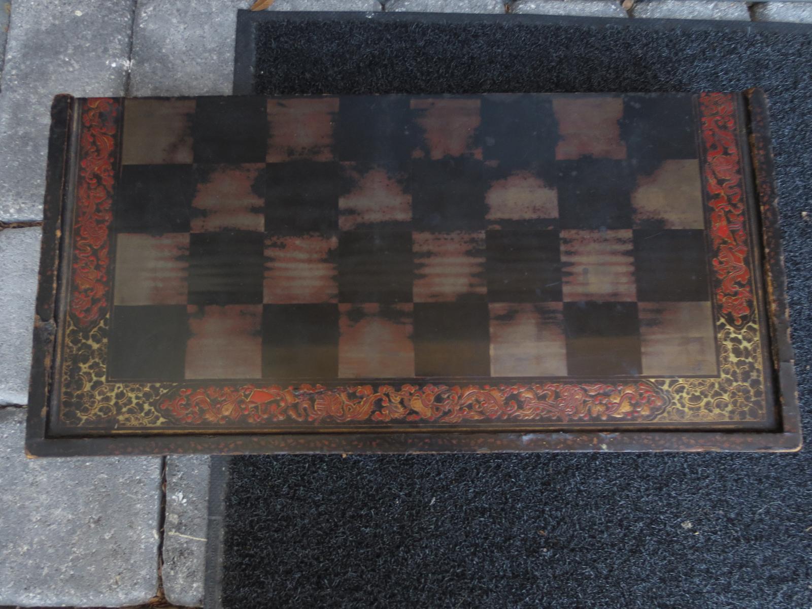 19th century Chinese export game box.