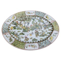 19th Century Chinese Export Oval Platter
