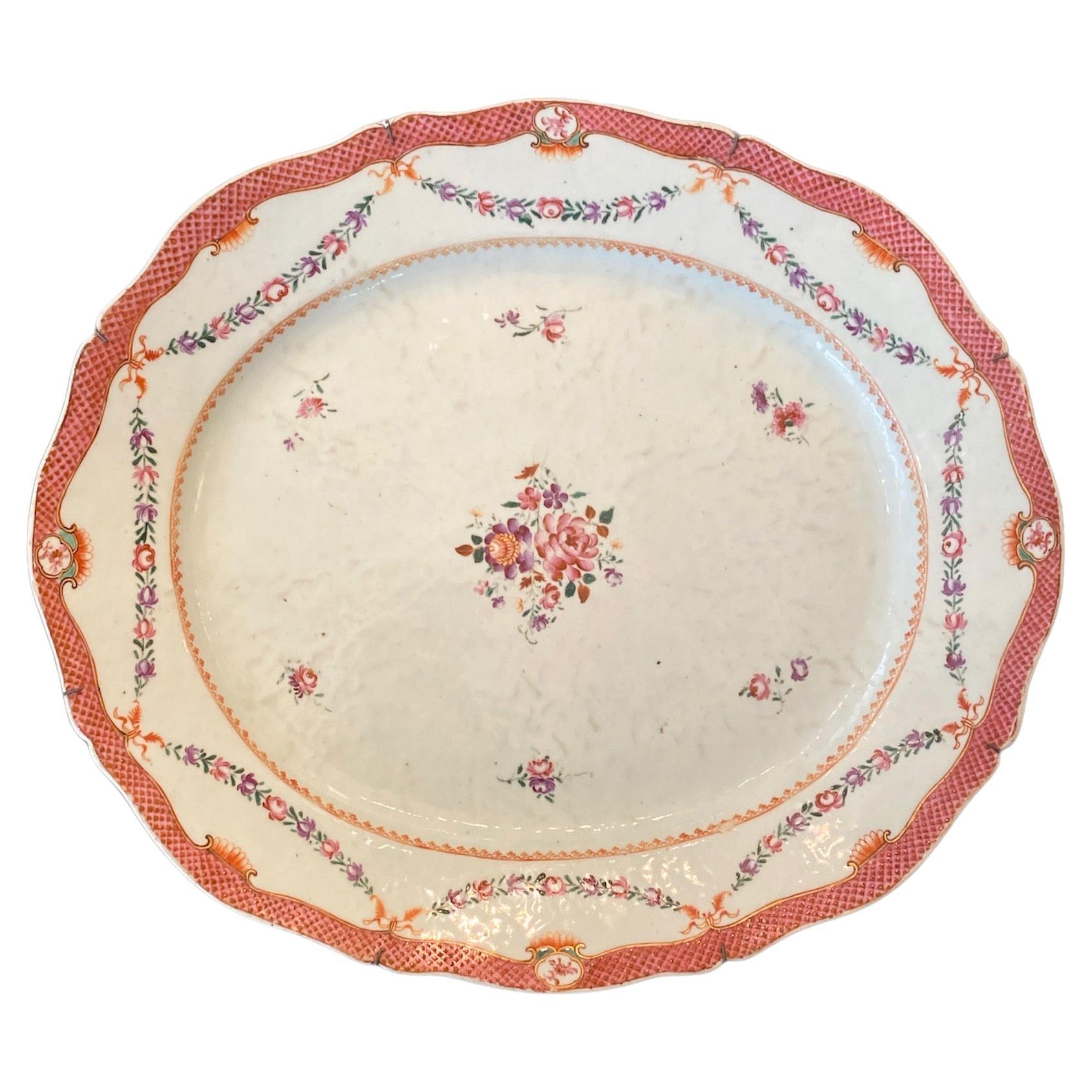 19th Century Chinese Export Platter