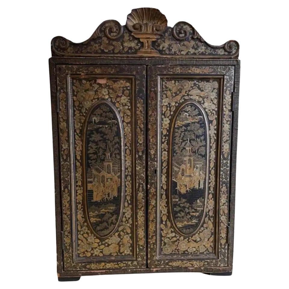 19th Century Chinese Export Table Cabinet For Sale