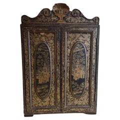 Used 19th Century Chinese Export Table Cabinet