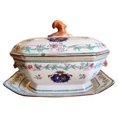 19th Century Chinese Export Tureen and Platter
