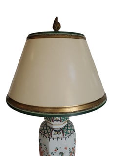 19th Century Chinese Export Urn Lamp