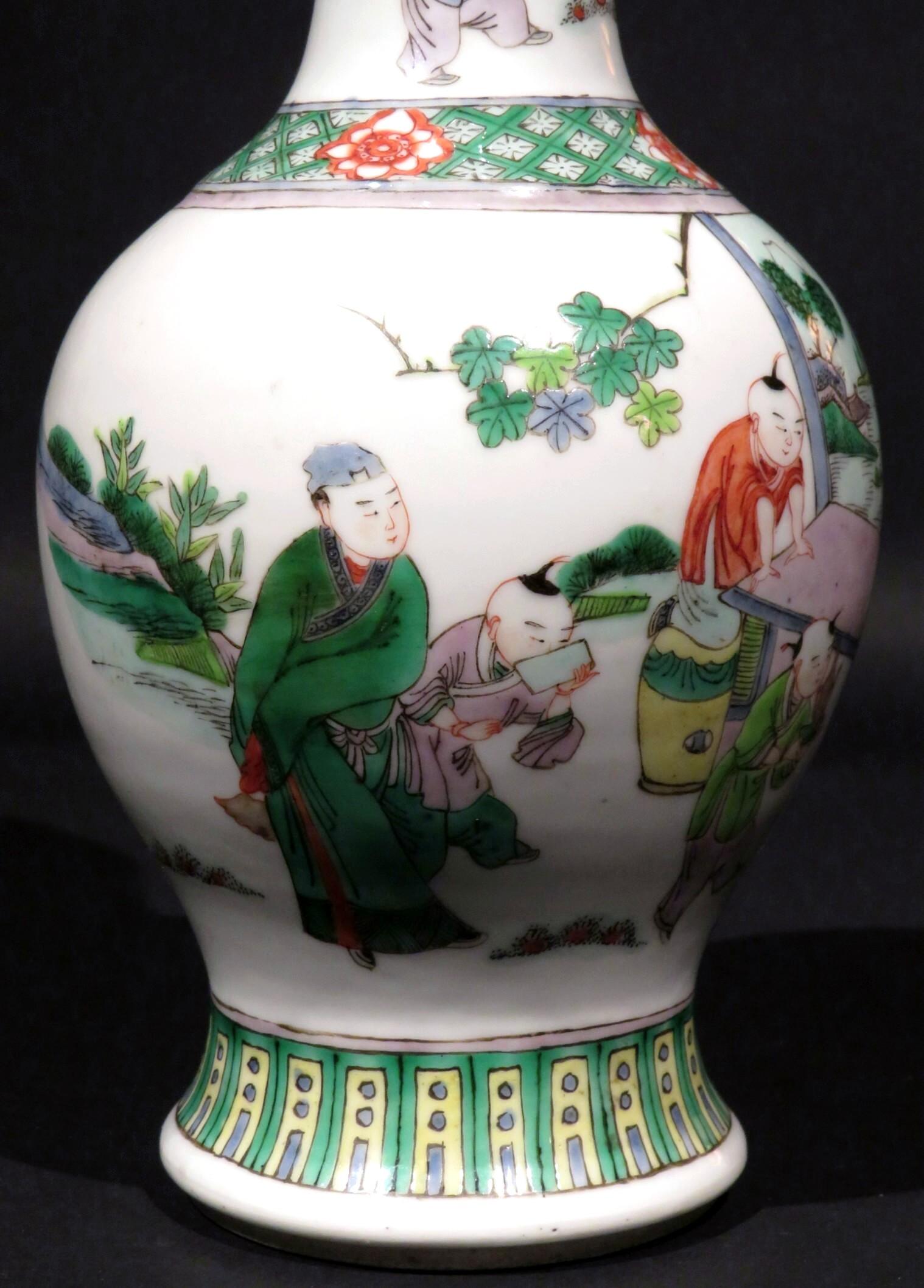 antique chinese vase markings