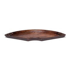 Chinese Fan Form Bat Tray, c. 1850