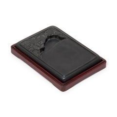 Chinese Flora and Fauna Inkstone, c. 1850