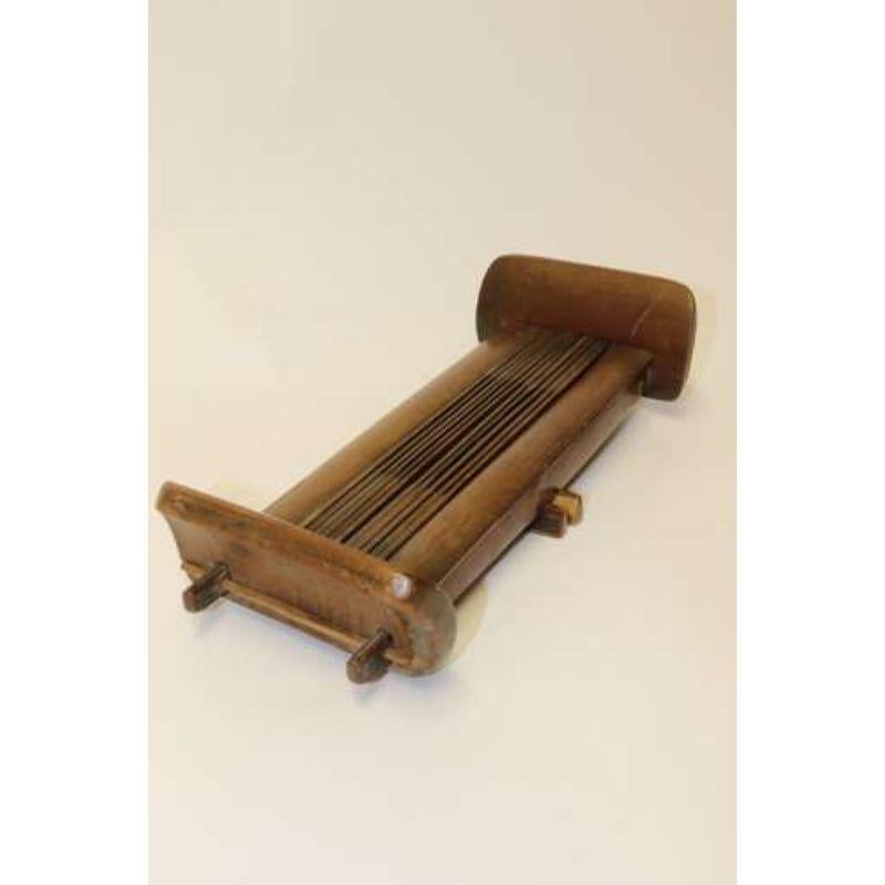 19th Century, Chinese Folding Bamboo Headrest, circa 1800 For Sale 9