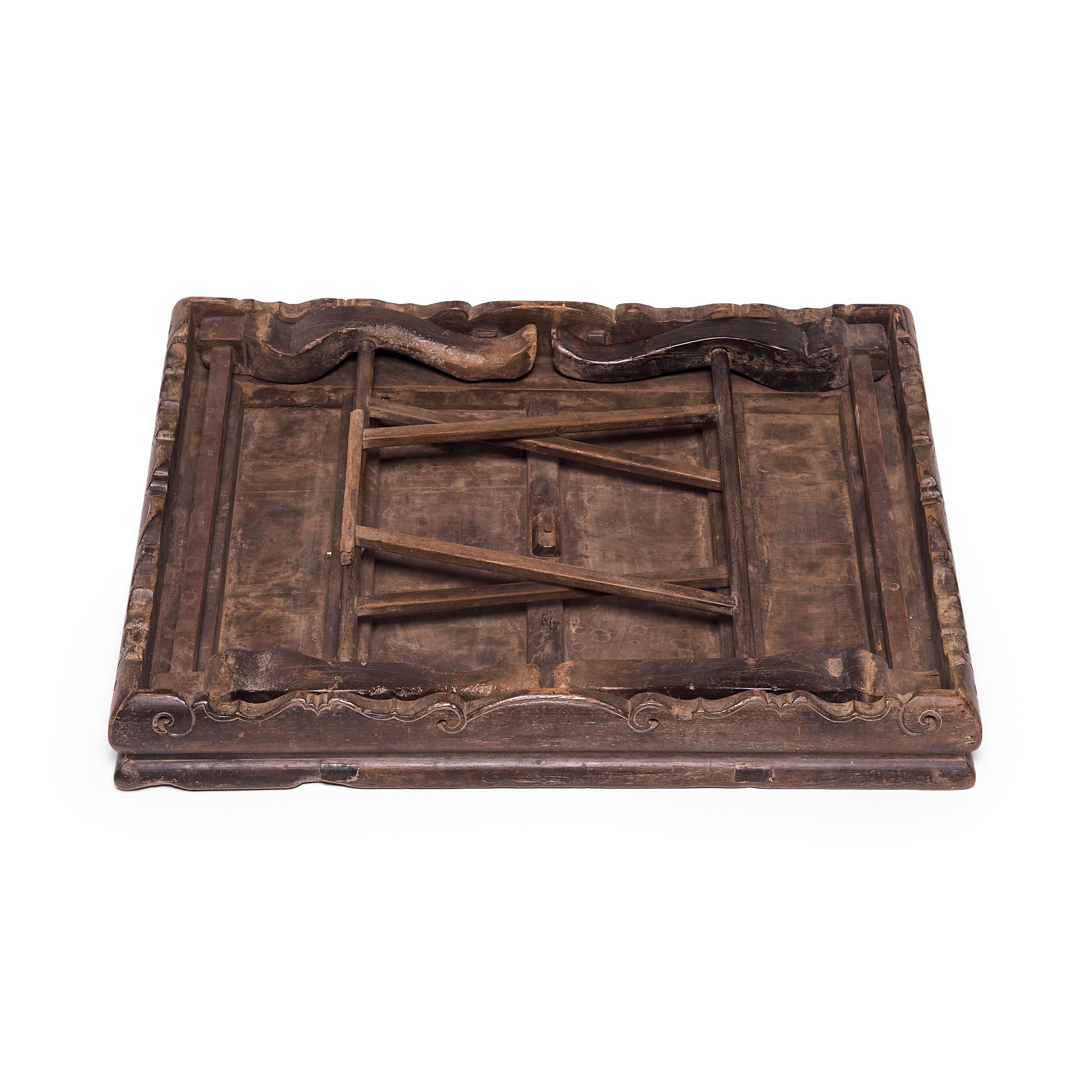 19th Century Chinese Folding Kang Table 3