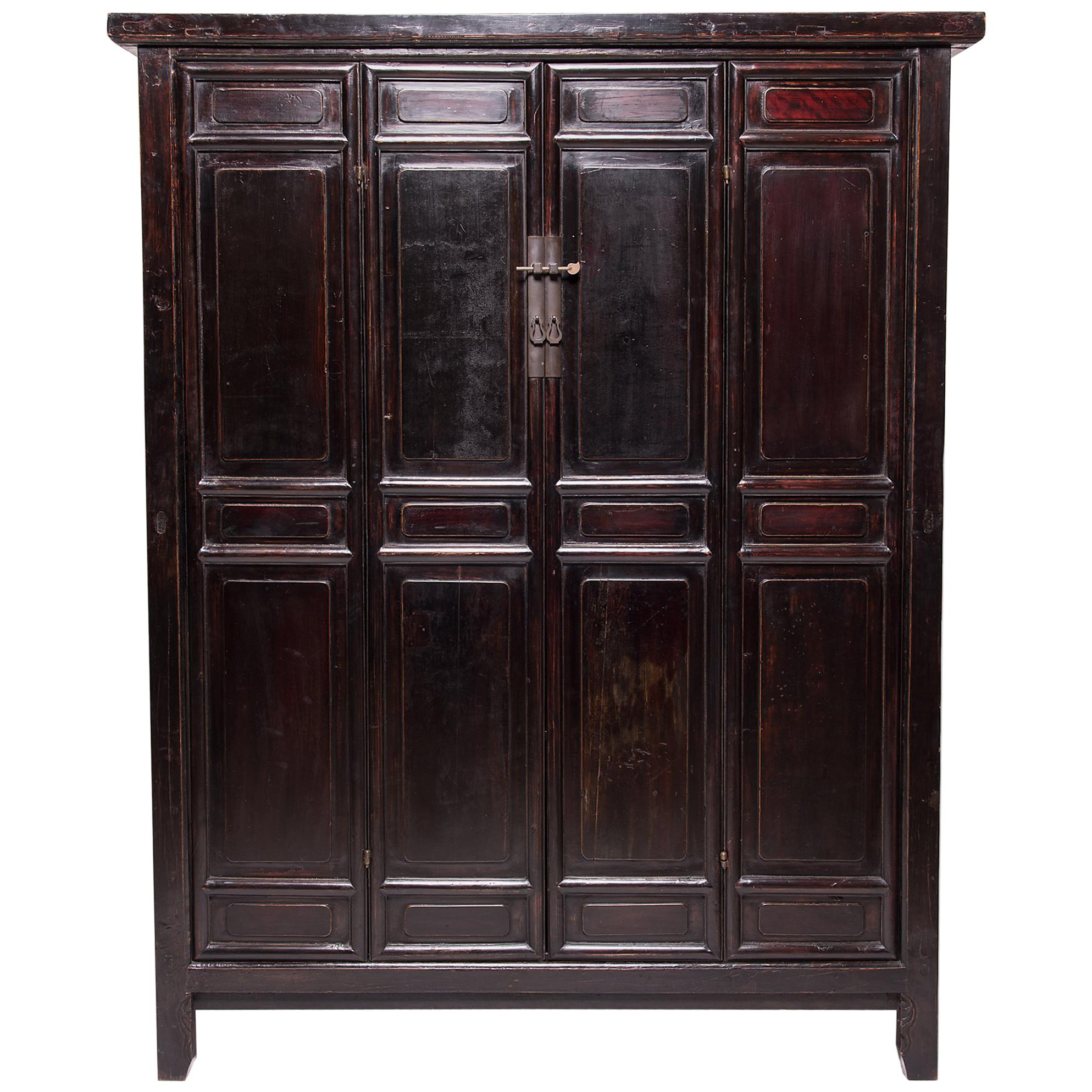 Chinese Four Panel Cabinet, c. 1850