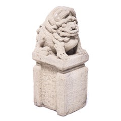 19th Century Chinese Fu Lion Dog Protector