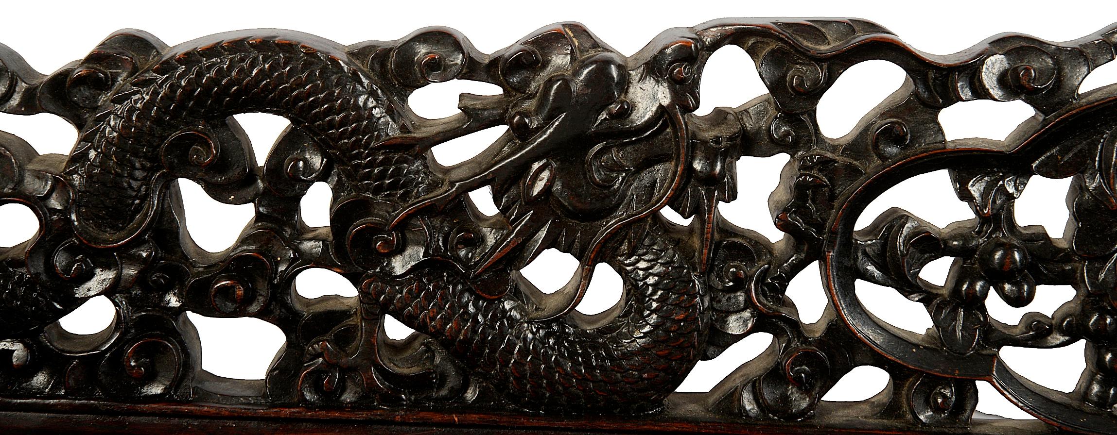 19th Century Chinese Hardwood Davenport 3