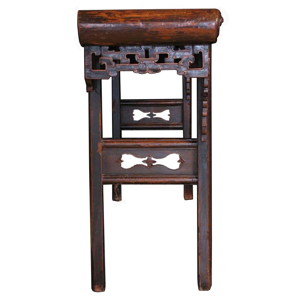 19th Century Chinese Hardwood Provincial-Style Altar Table For Sale 2