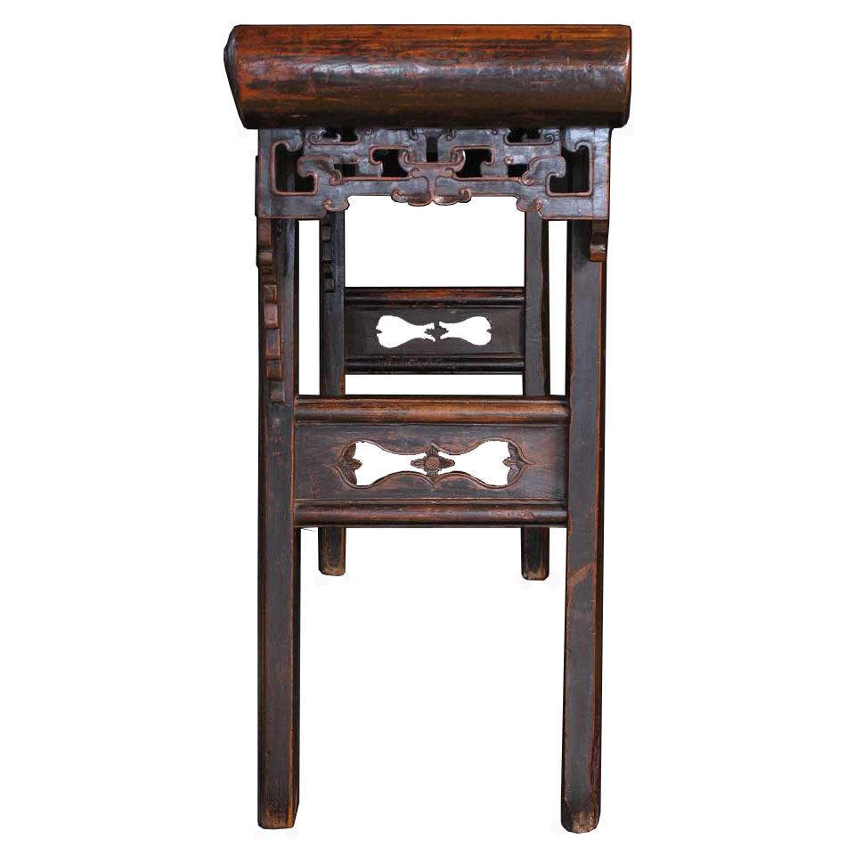 19th Century Chinese Hardwood Provincial-Style Altar Table For Sale 3