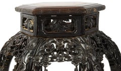 19th Century Chinese Hardwood Stand