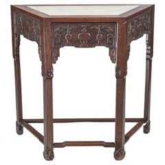 19. Jahrhundert Chinesisch Hong Mu Wood Altar Tisch