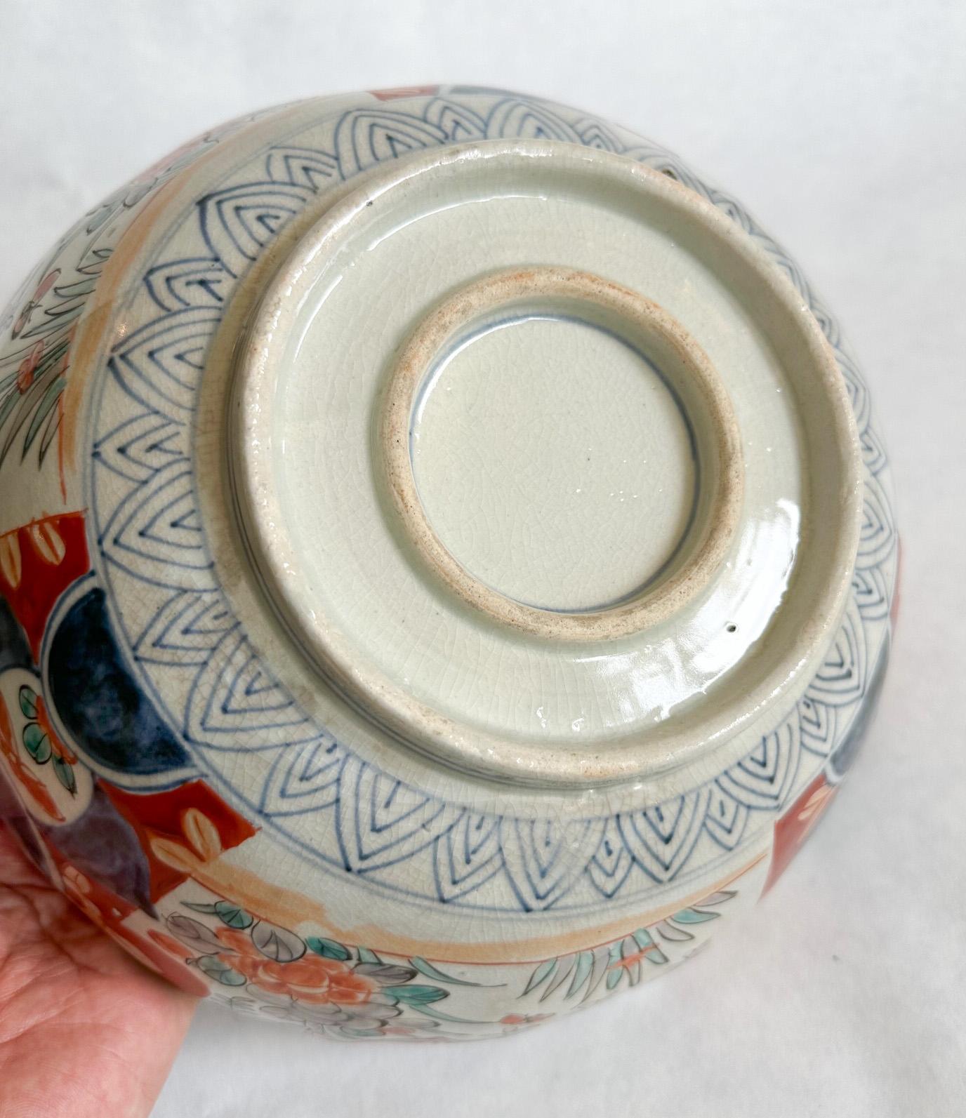19th Century Chinese Imari Bowl In Good Condition For Sale In Richmond, VA