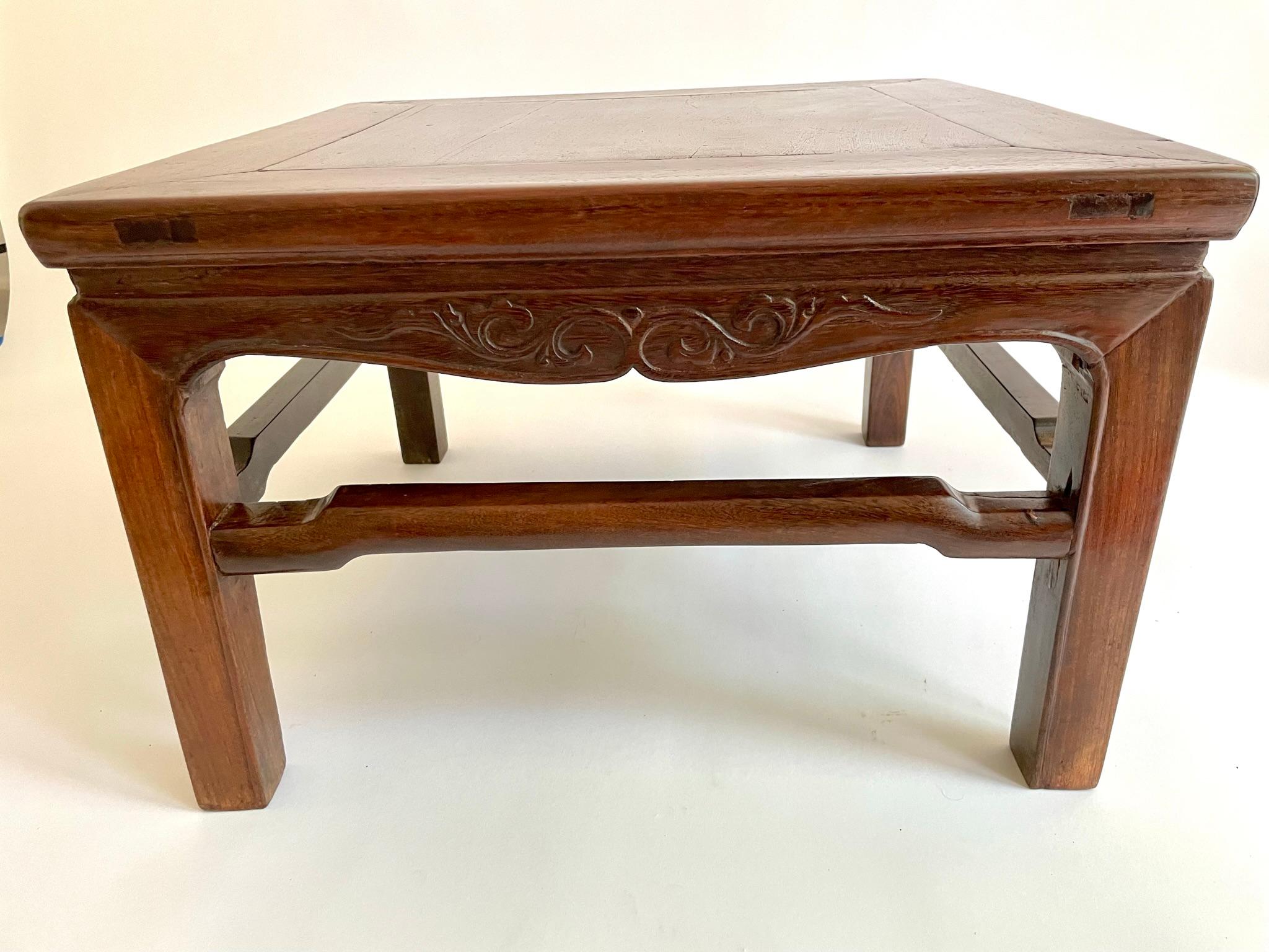 19th Century Chinese Ironwood (Teilimu) Kang Table For Sale 4