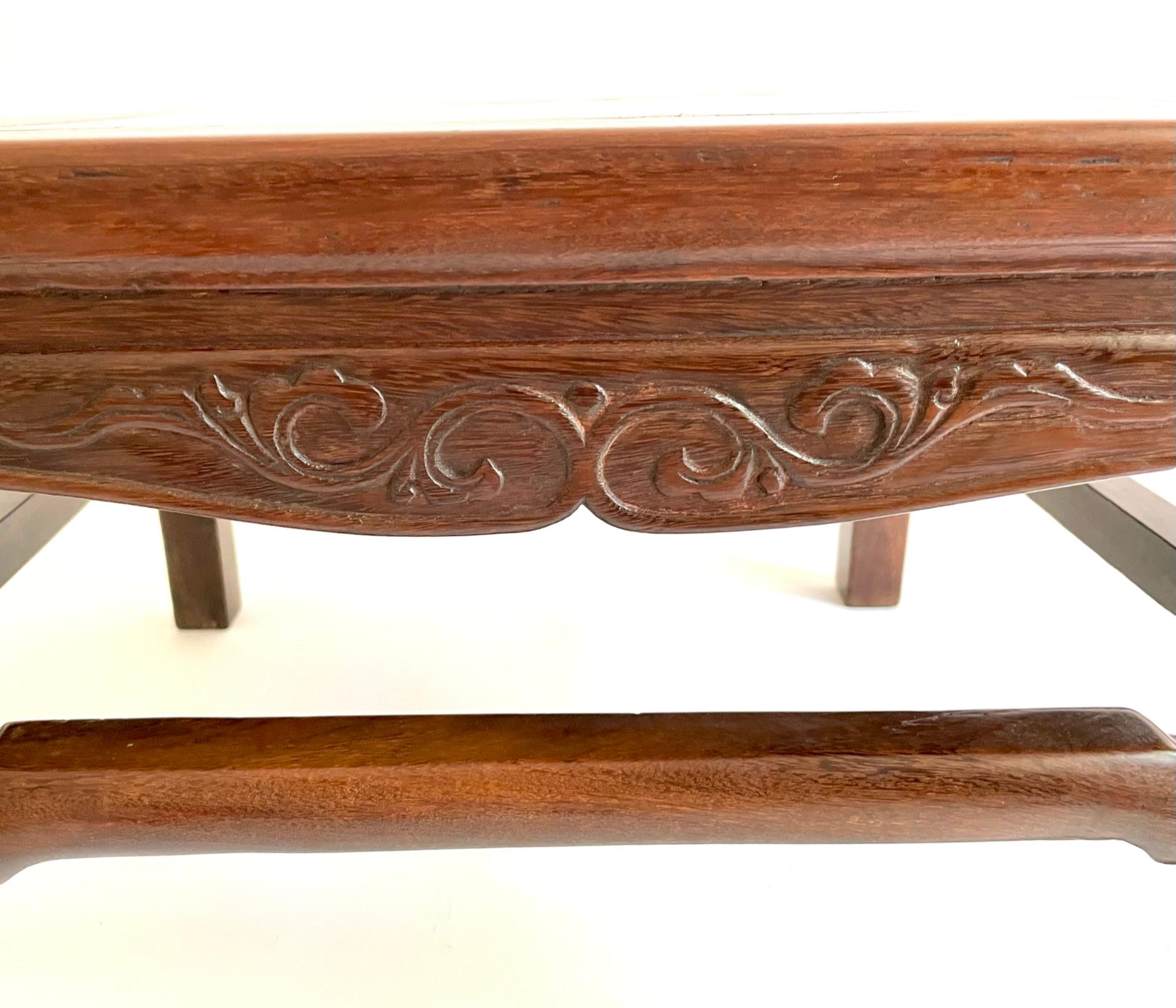 19th Century Chinese Ironwood (Teilimu) Kang Table For Sale 5
