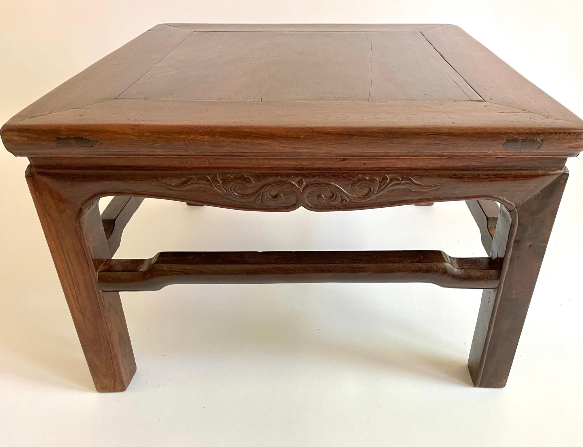 19th Century Chinese Ironwood (Teilimu) Kang Table For Sale 11