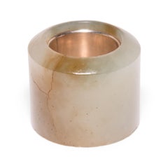 Bague chinoise « Archer » en jade, c. 1850