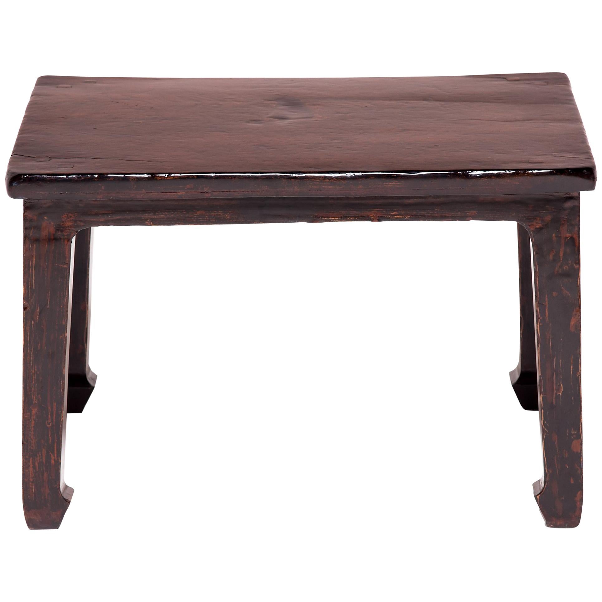 19th Century Chinese Knotty Low Table