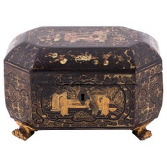 19th Century Chinese Lacquer Box