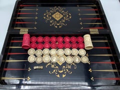 19th Century Chinese Lacquer Gaming Board