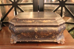 19th Century Chinese Lacquer Sewing Box