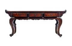 19th century Chinese lacquered hardwood sideboard