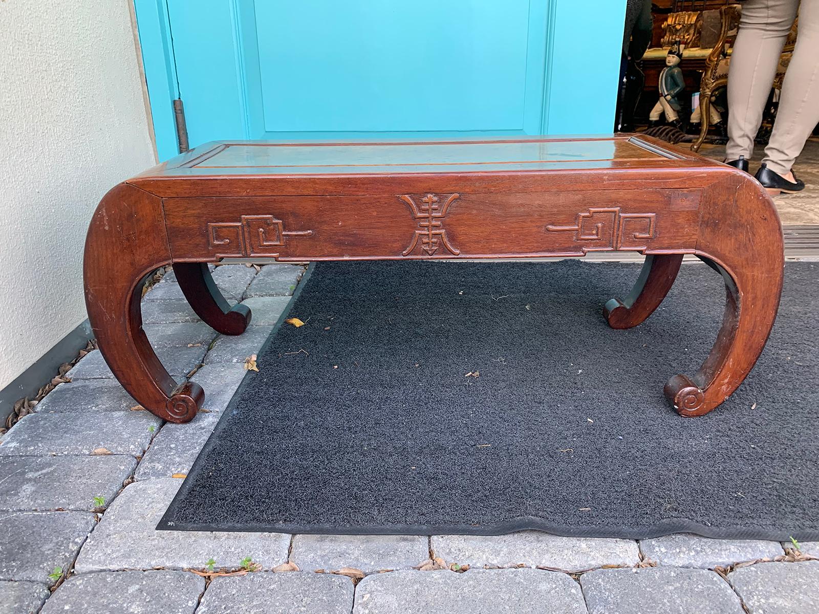 19th century chinese low coffee table.