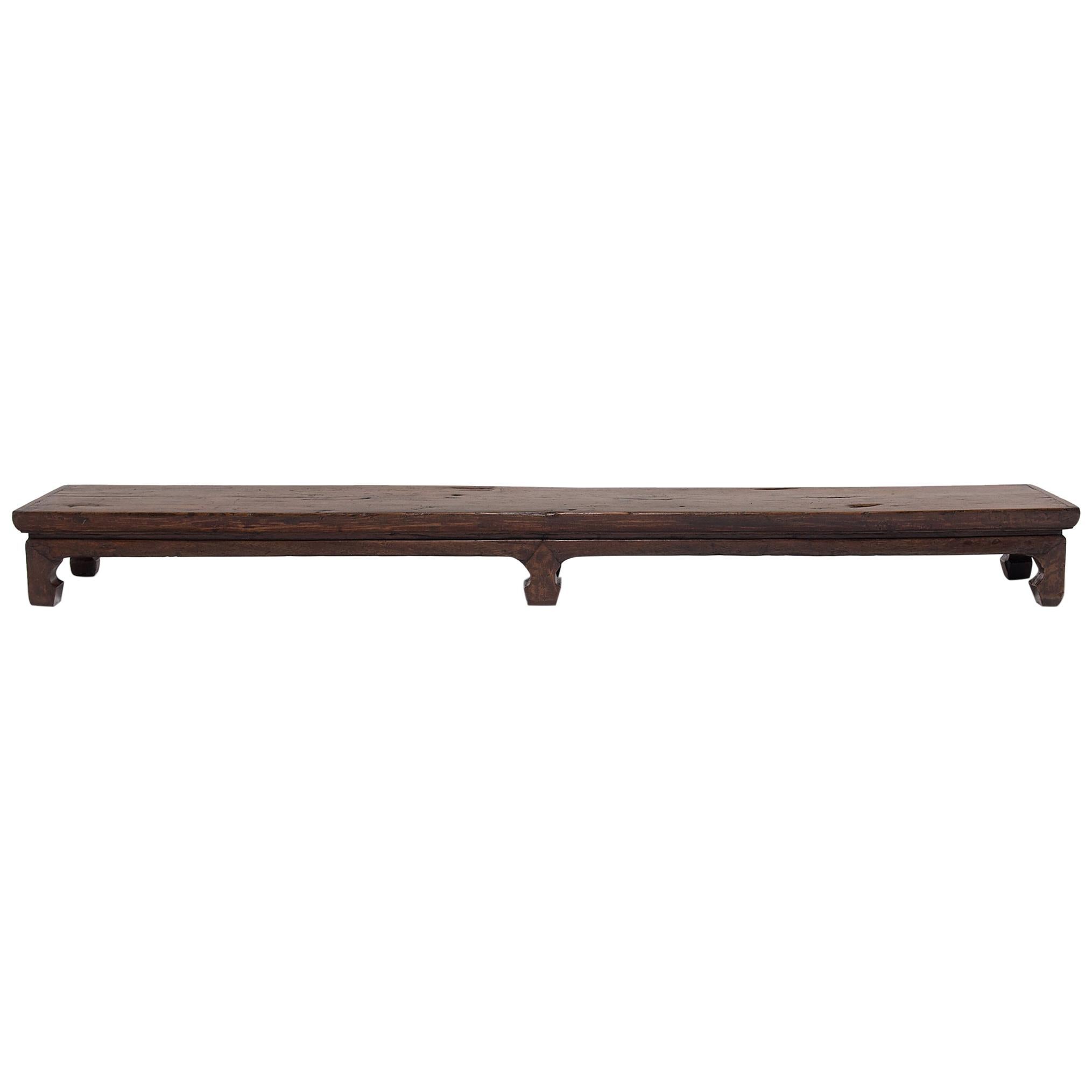 Low Chinese Step Bench, c. 1850