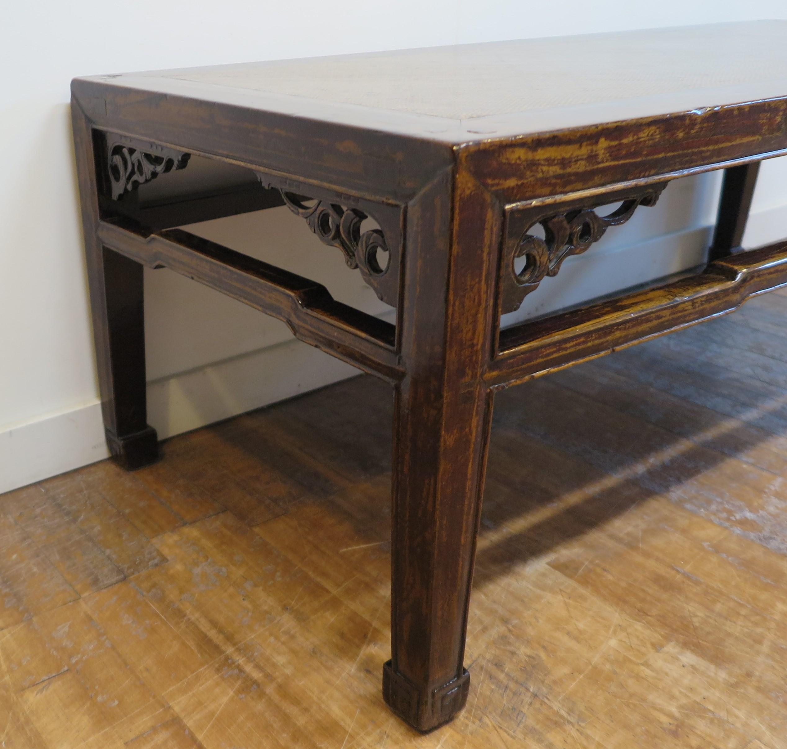 19th Century Chinese Low Table Cocktail Coffee Table  3