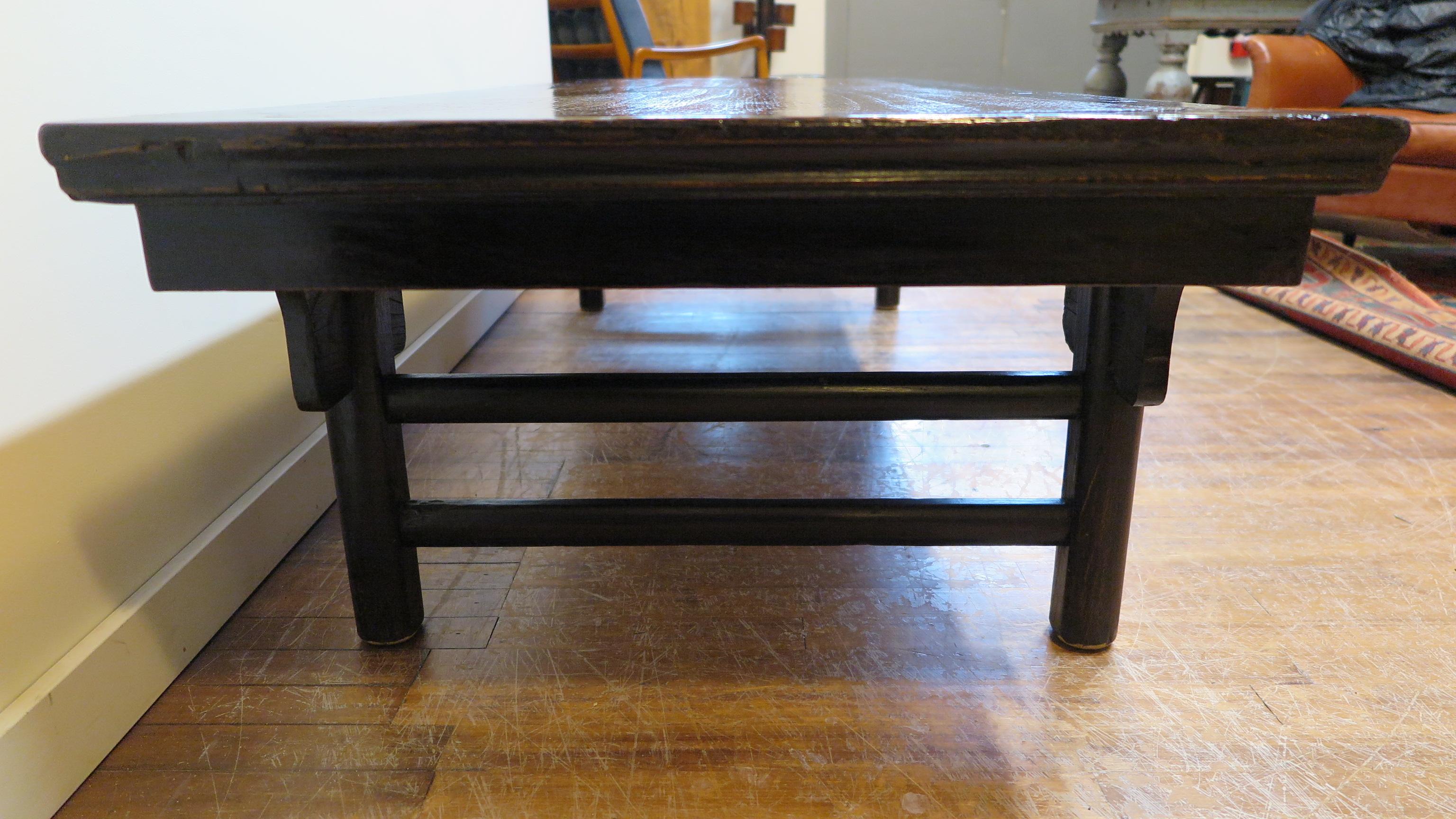 Elm 19th Century Chinese Low Table
