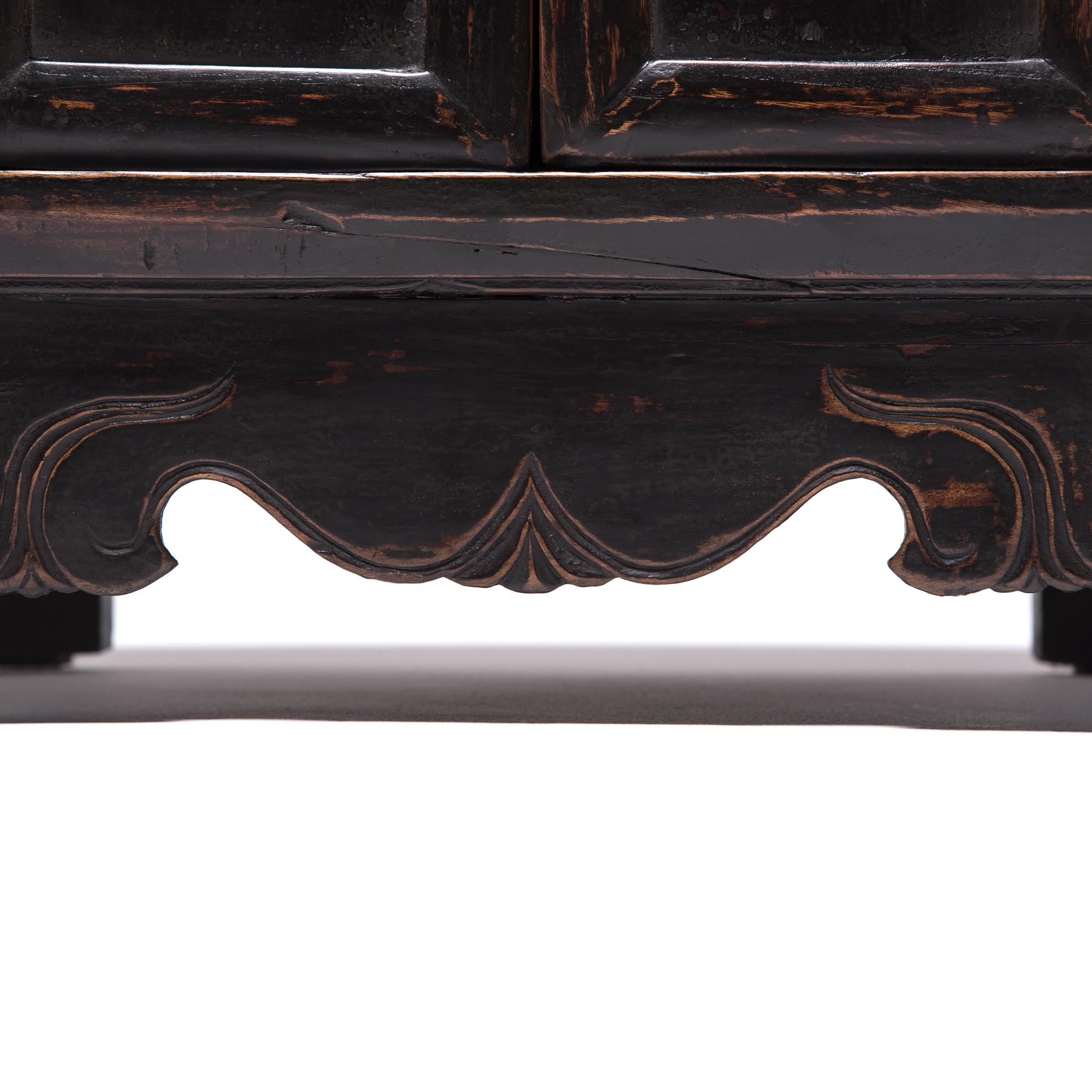 19th Century Chinese Low Two-Door Chest 3