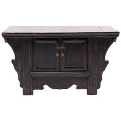 19th Century Chinese Low Two-Door Chest